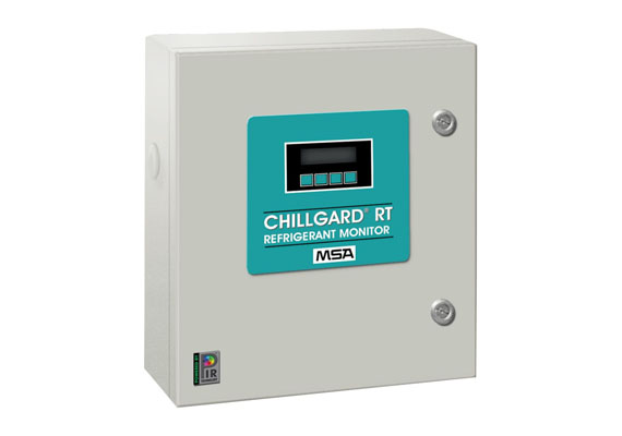 Capable of detecting refrigerant gas down to 1ppm, the Chillgard RT Refrigerant Monitor is purpose-built to monitor up to eight remote areas — and is completely configurable to detect either a specific refrigerant or group of refrigerant gases. (*The Chillgard 5000 is the replacement for the Chillgard RT).